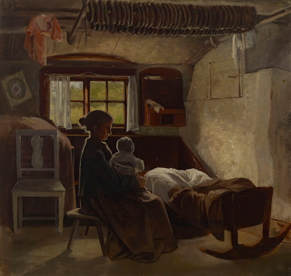 Interior view of a Uusimaa living room 1870   1873