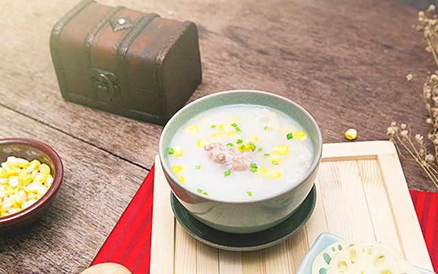 Cháo Củ Sen Bắp Non