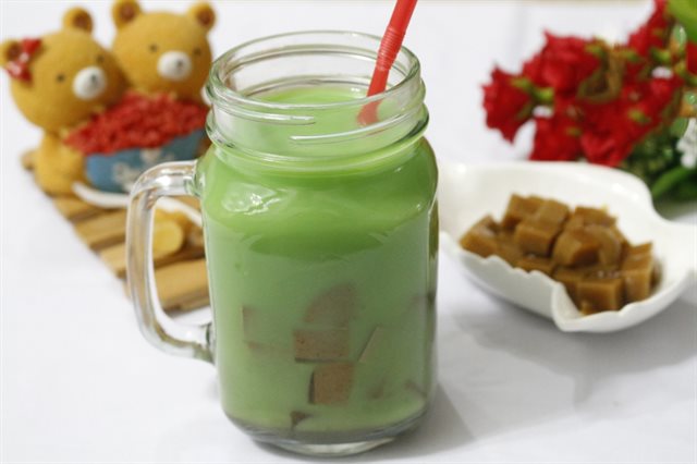 Trà Sữa Matcha Thạch Cà Phê