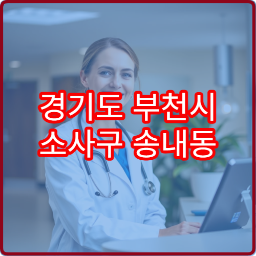 경기도 부천시 소사구 송내동 설날 명절 이비인후과 연휴 진료 병원 인후통·코막힘·기침 감기 진료