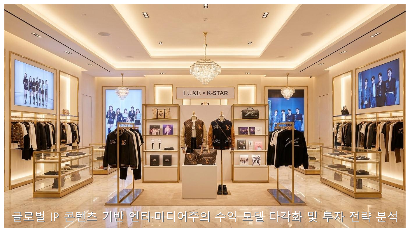 글로벌 IP 콘텐츠 기반 엔터·미디어주의 수익 모델 다각화 및 투자 전략 분석 핵심 안내 및 분석 인포그래픽 (8)