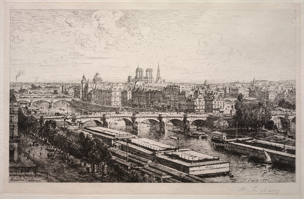 View from the Louvre 1882