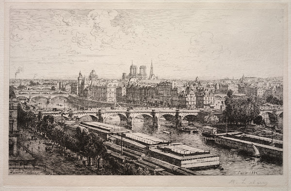 View from the Louvre 1882