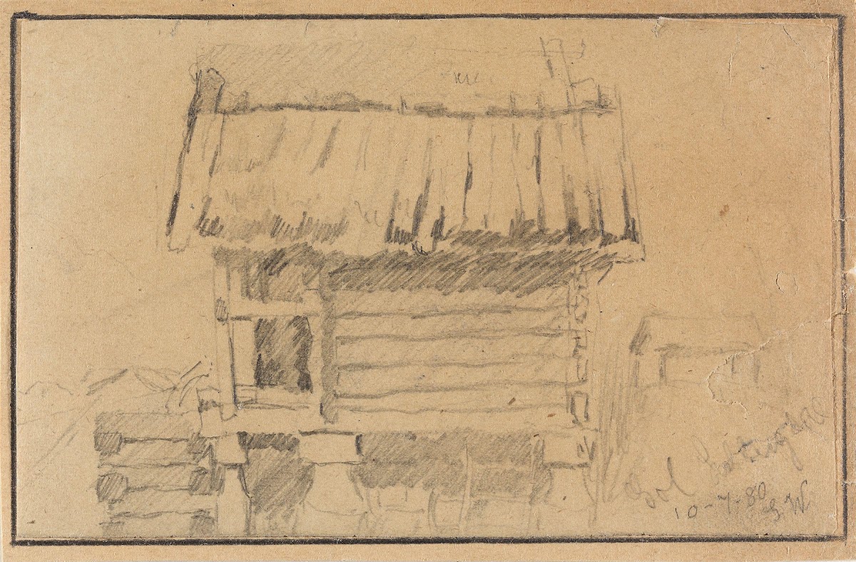 Stabbur Gol in Hallingdal 1880