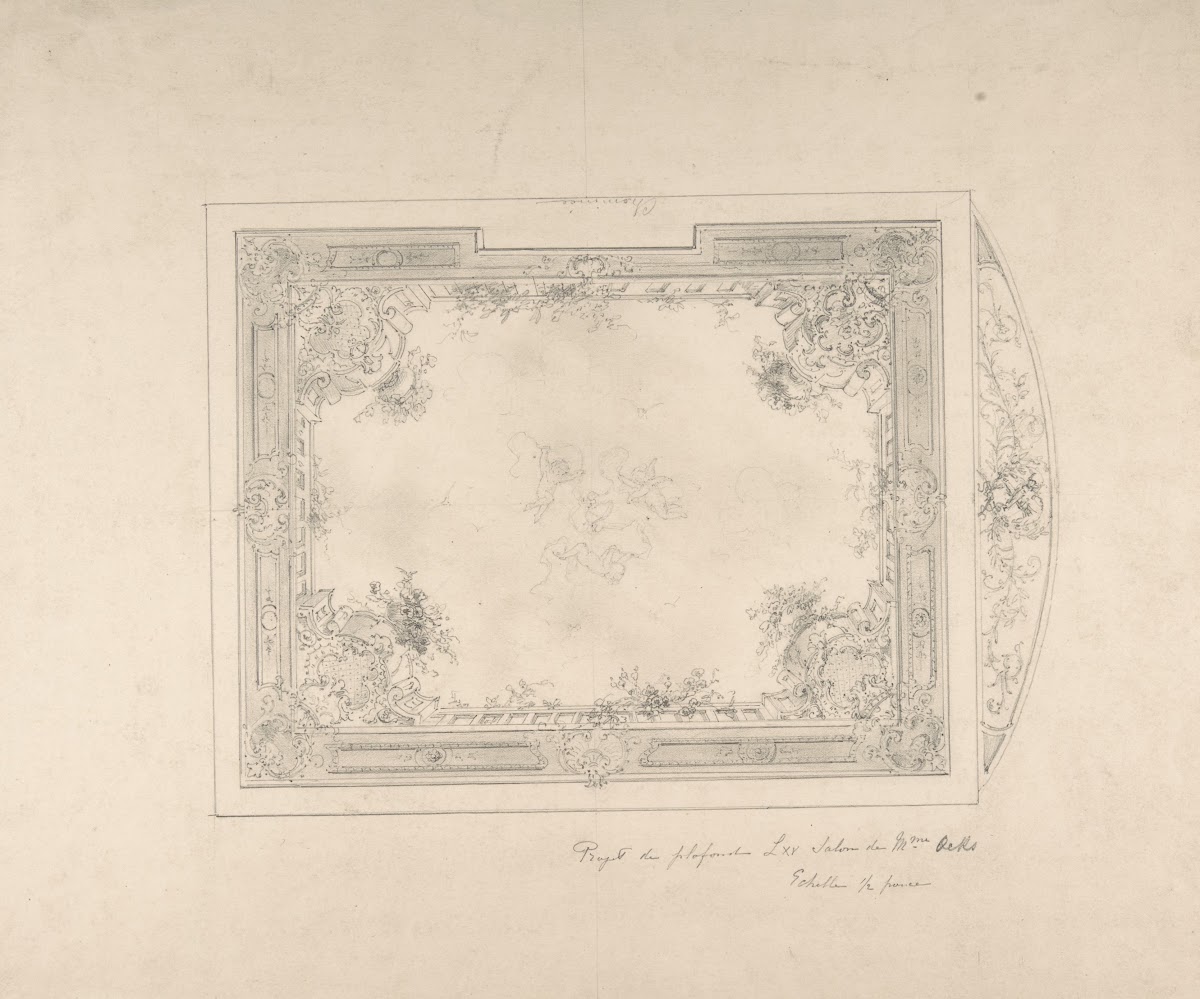 Design for Ceiling 19th century