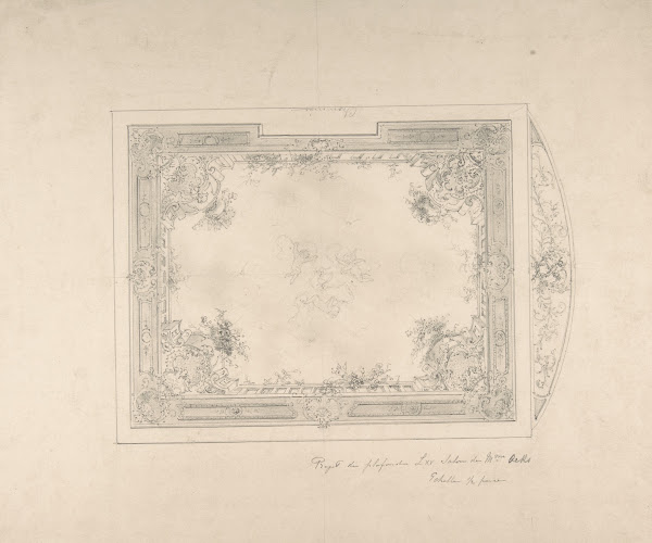 Design for Ceiling 19th century