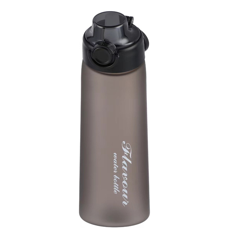 Tritan-Trinkflasche mit Aromaring, 900 ml, mit Strohhalm