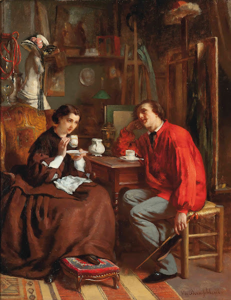 Tea Time In The Artists Studio