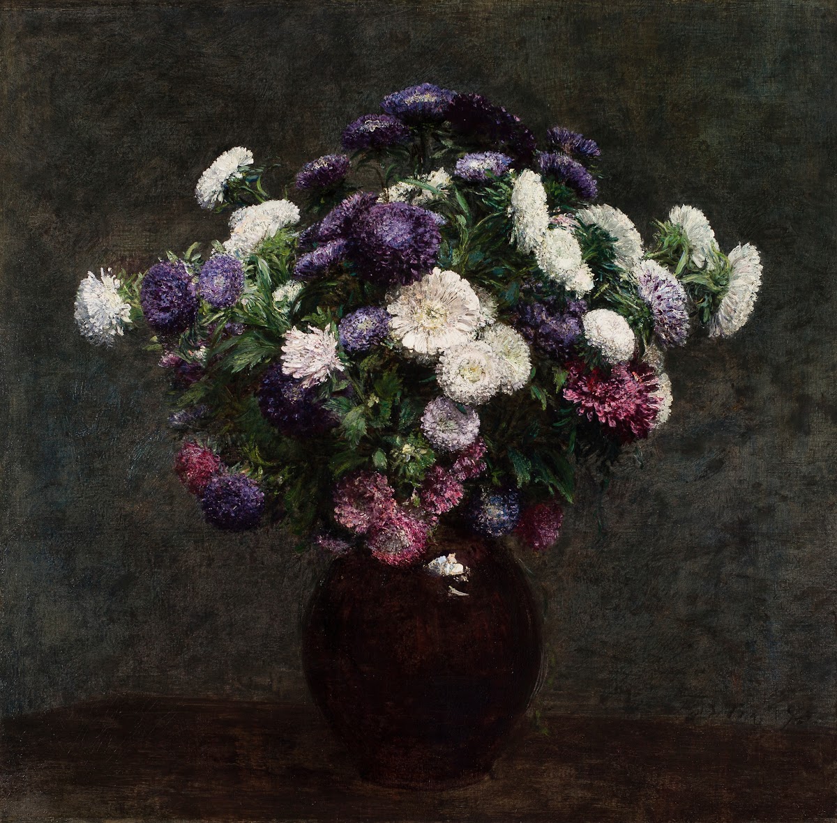 Asters in a Vase 1875