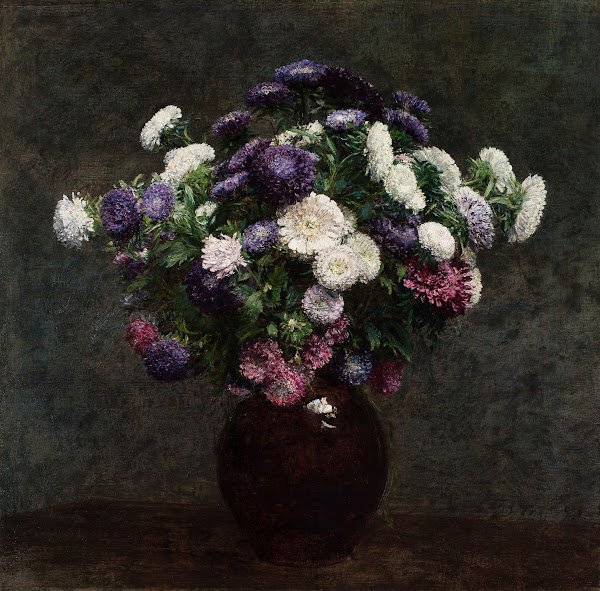 Asters in a Vase 1875
