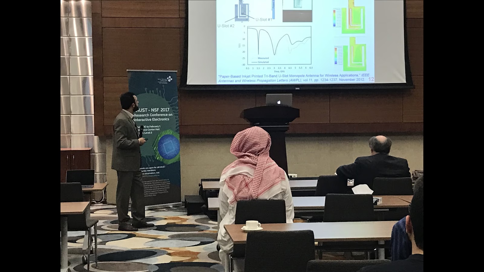 KAUST CEMSE EE IMPACT Prof Atif Shamim In NSF Conference KAUST