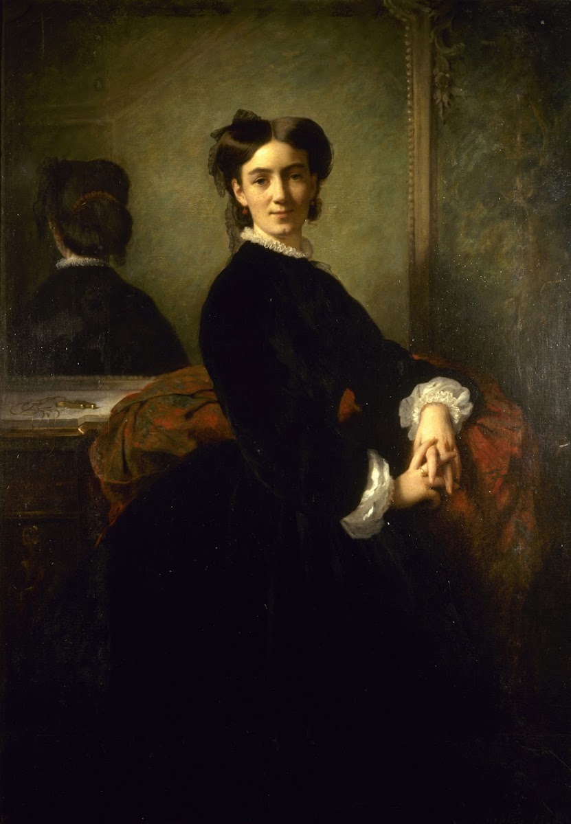 Portrait de Madame Charles Chaplin 1863