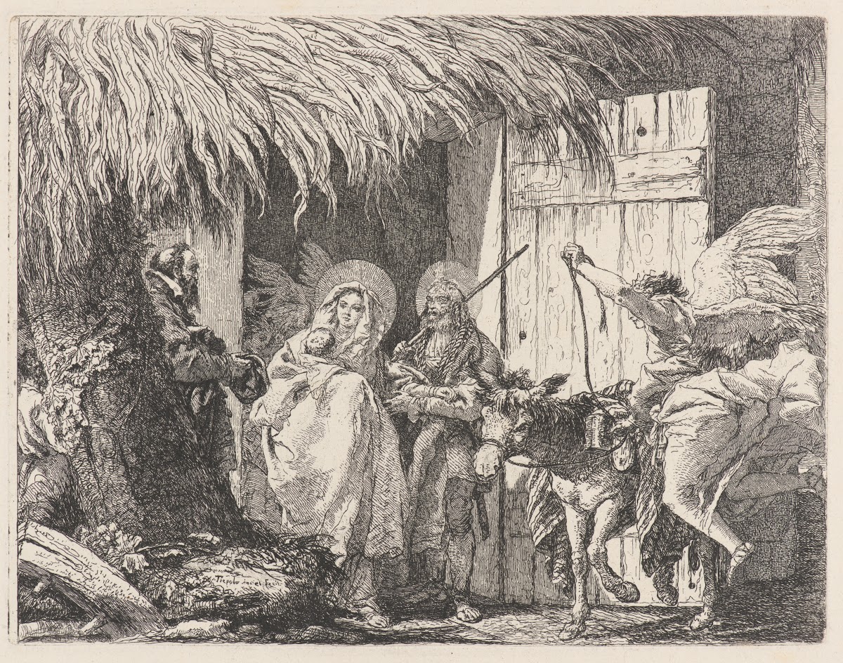 Joseph and Mary Prepare to Leave 17501753