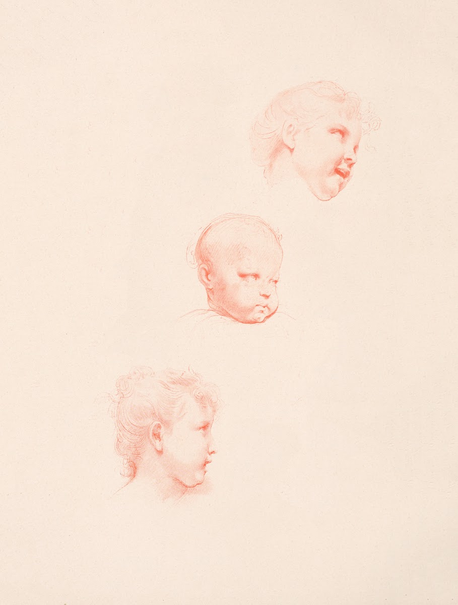 Tetes denfants 19th century