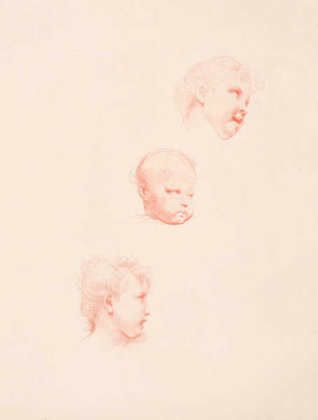 Tetes denfants 19th century