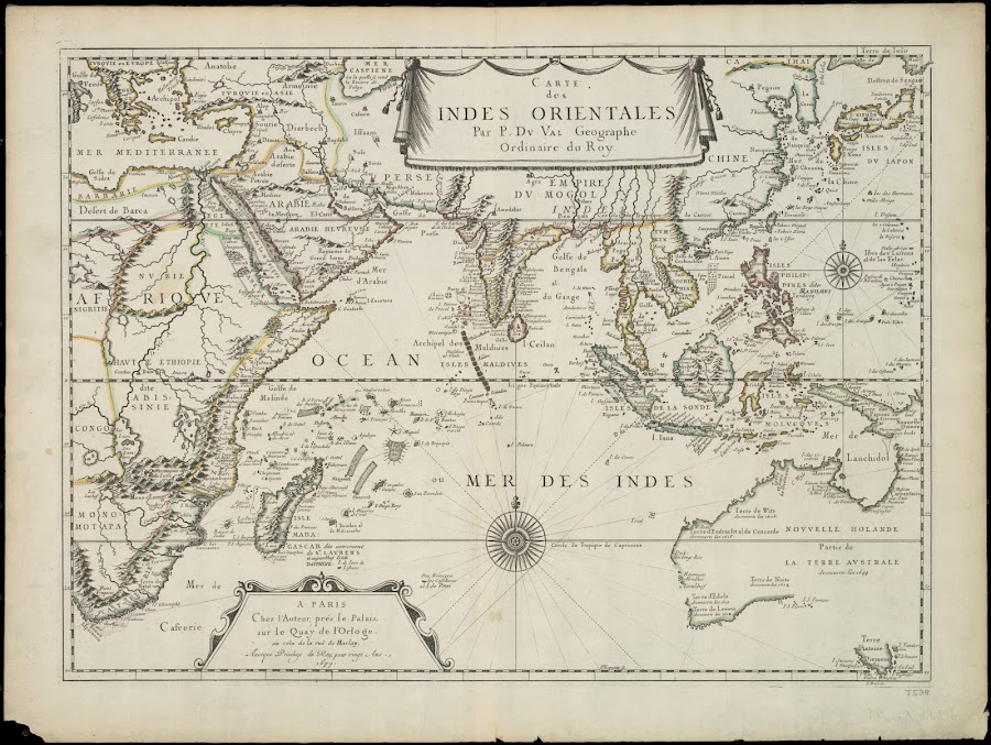 1677_Carte des Indes Orientales