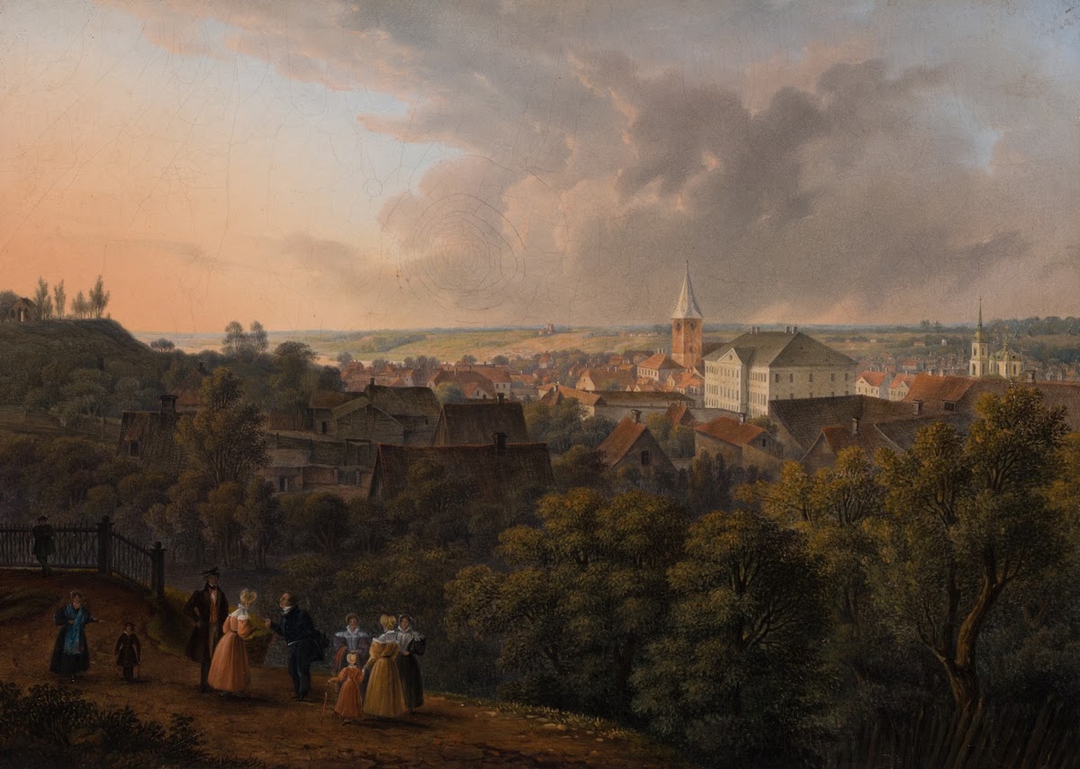 Vaade Tartu Toomemäelt 18501855