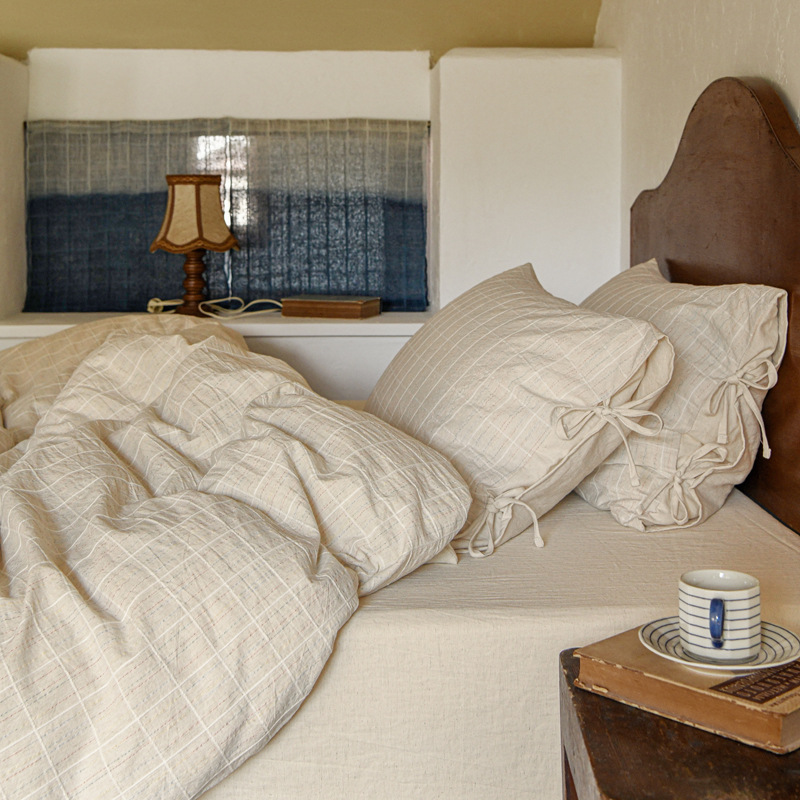 Pure Cotton Bed Linen in Japanese Style