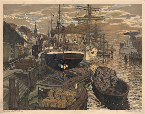 The harbor 1907