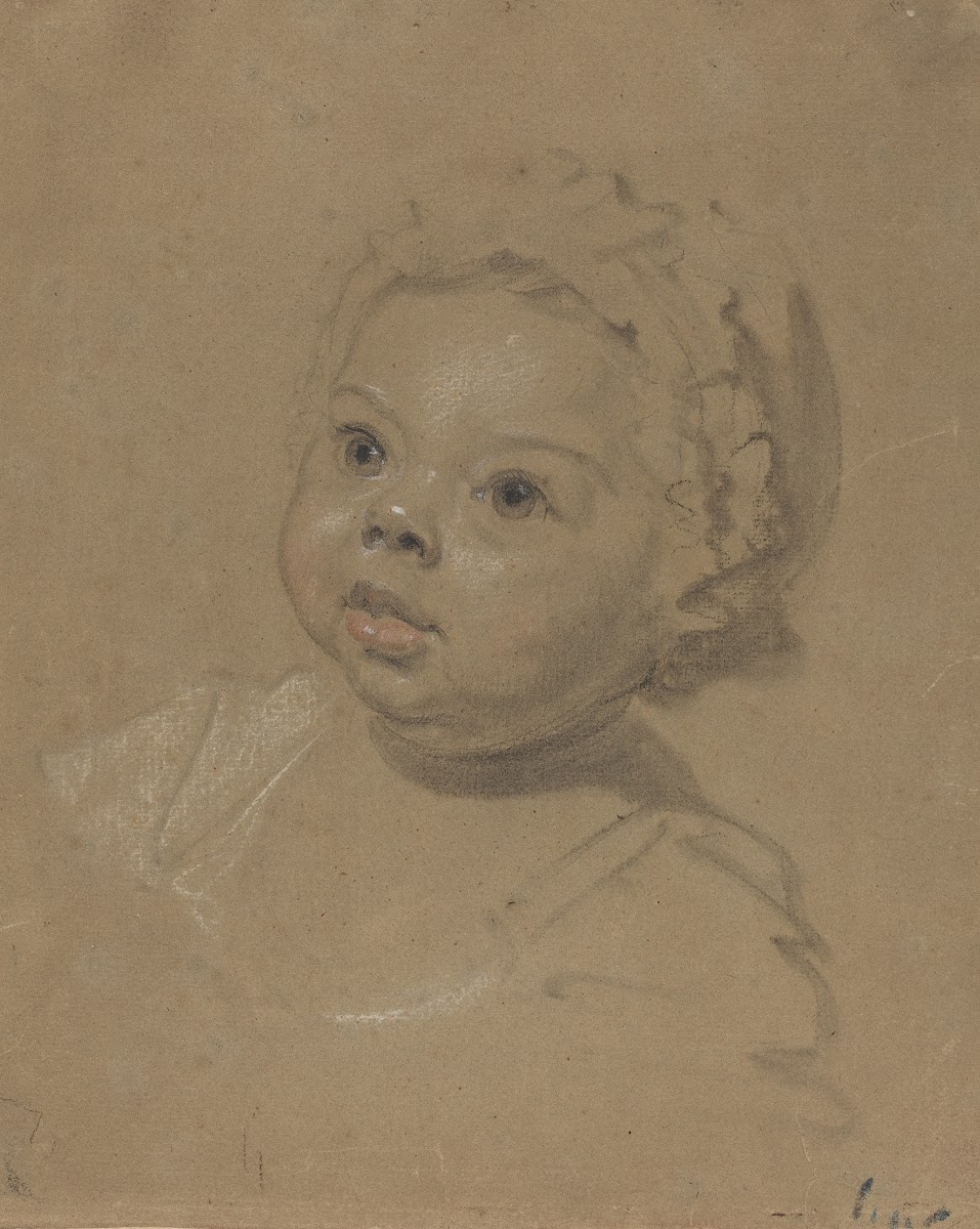 Head of a Child 1720 1740
