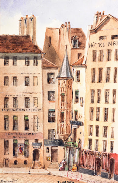 Place de lHôtel de Ville 1839