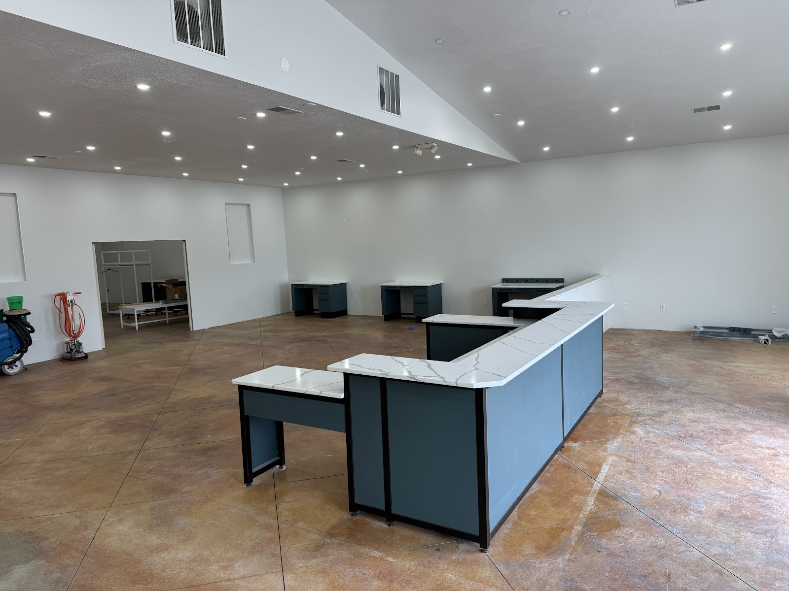 Granite kitchen countertop