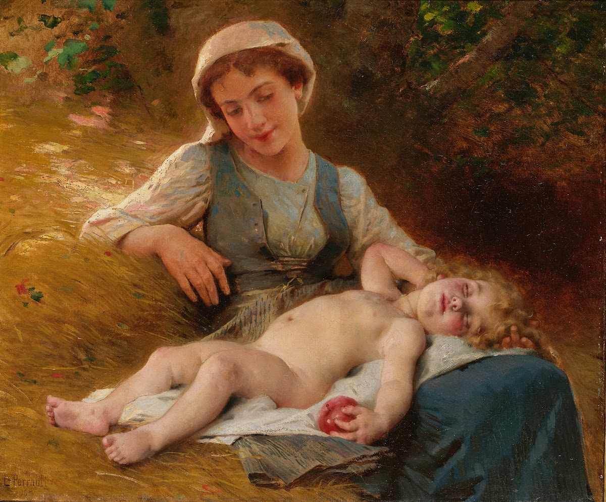 Fast Asleep 1896