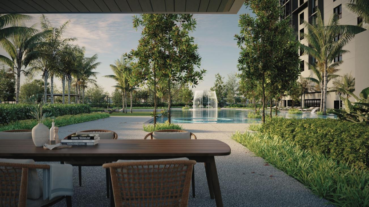Luminar Residence, Federal Avenue — pool terrace
