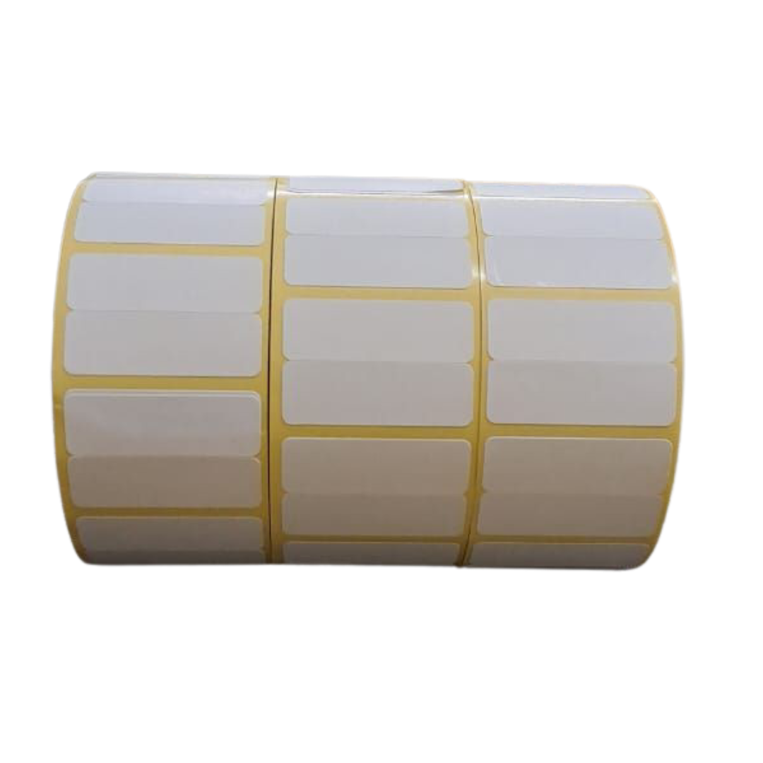 *باركود مقسوم مستورد ٢٤٠٠ ليبل 38mm*25mm*2 الكرتونة ٥٠