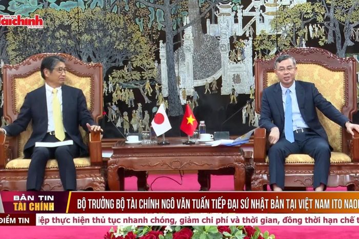 Bộ trưởng Bộ Tài chính Ngô Văn Tuấn tiếp Đại sứ Nhật Bản tại Việt Nam Ito Naoki - Thời báo Tài chính