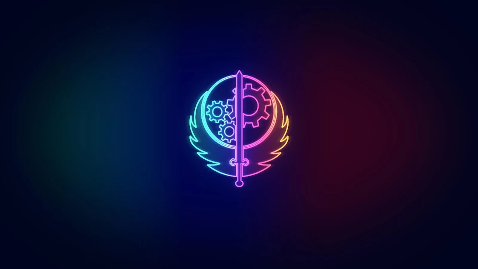Neon, Brotherhood Of Steel, Fallout 4, Fallout, Simple Background 4K Desktop Wallpaper