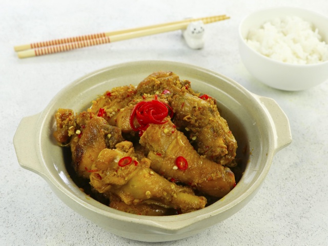 Gà Kho Sả ỚT