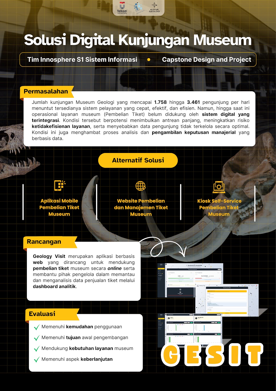 Optimalisasi Manajemen Pembelian Tiket dan Data Pengunjung guna Meningkatkan Efektivitas Operasional pada Museum melalui Inovasi Sistem Informasi