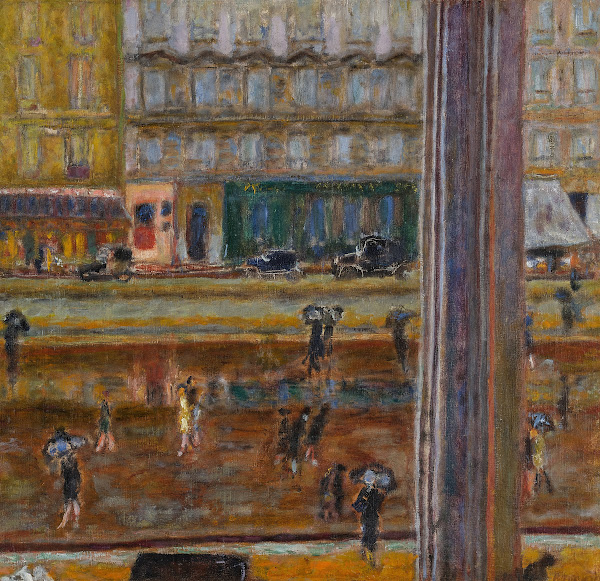 Boulevard des Batignolles La Pluie 1926