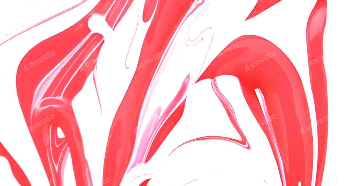 Red and White Paint Swirl Abstract Design Free Download – Envato Elements