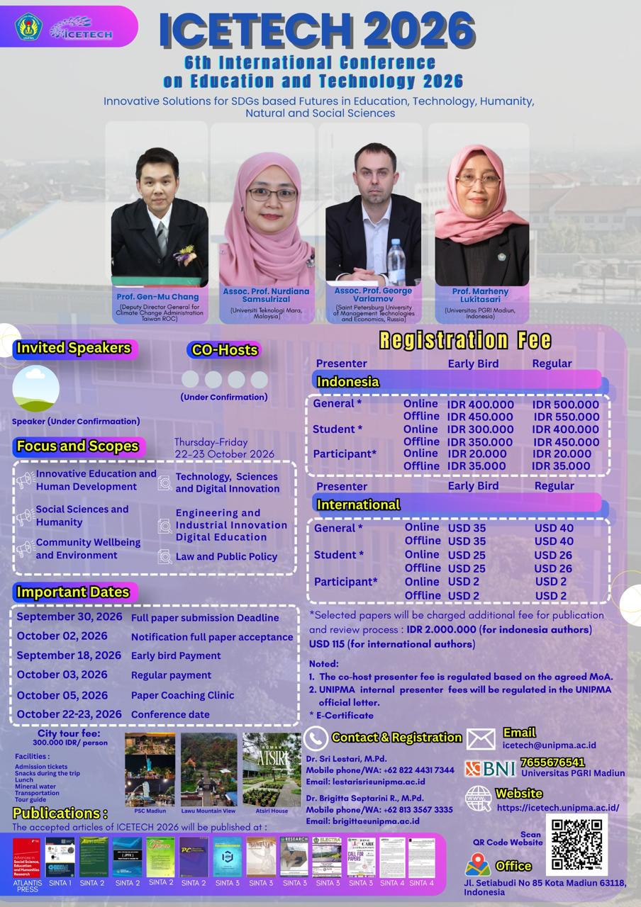ICETECH 2026 Official Flyer