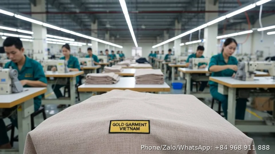 custom clothing manufacturer - Gold Garment Vietnam