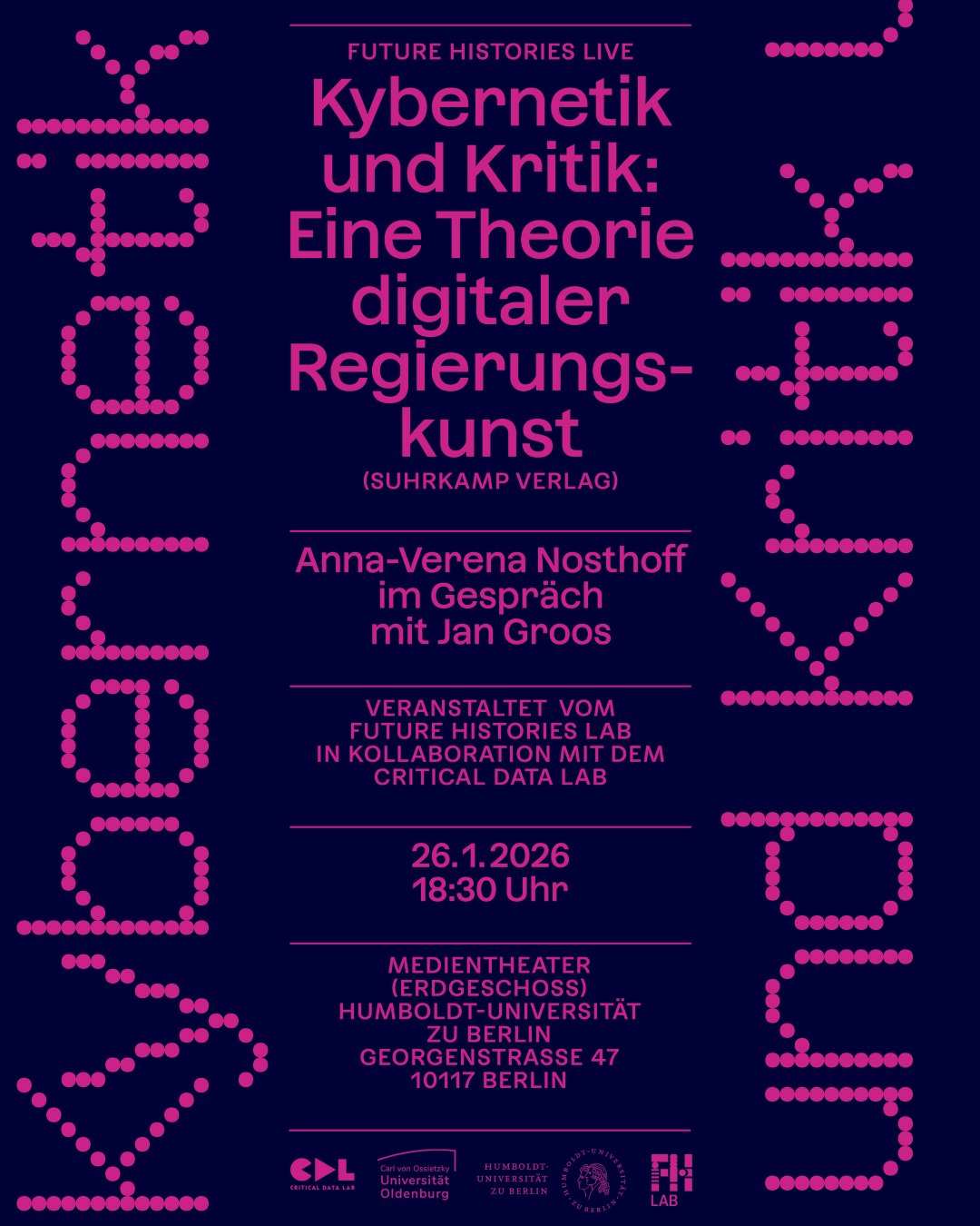 Plakat zur Veranstaltung