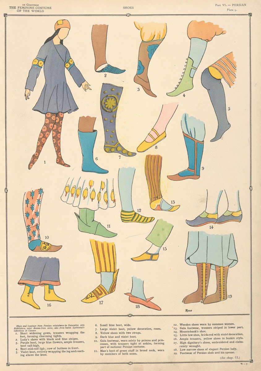 Persian  Shoes 1926 1927