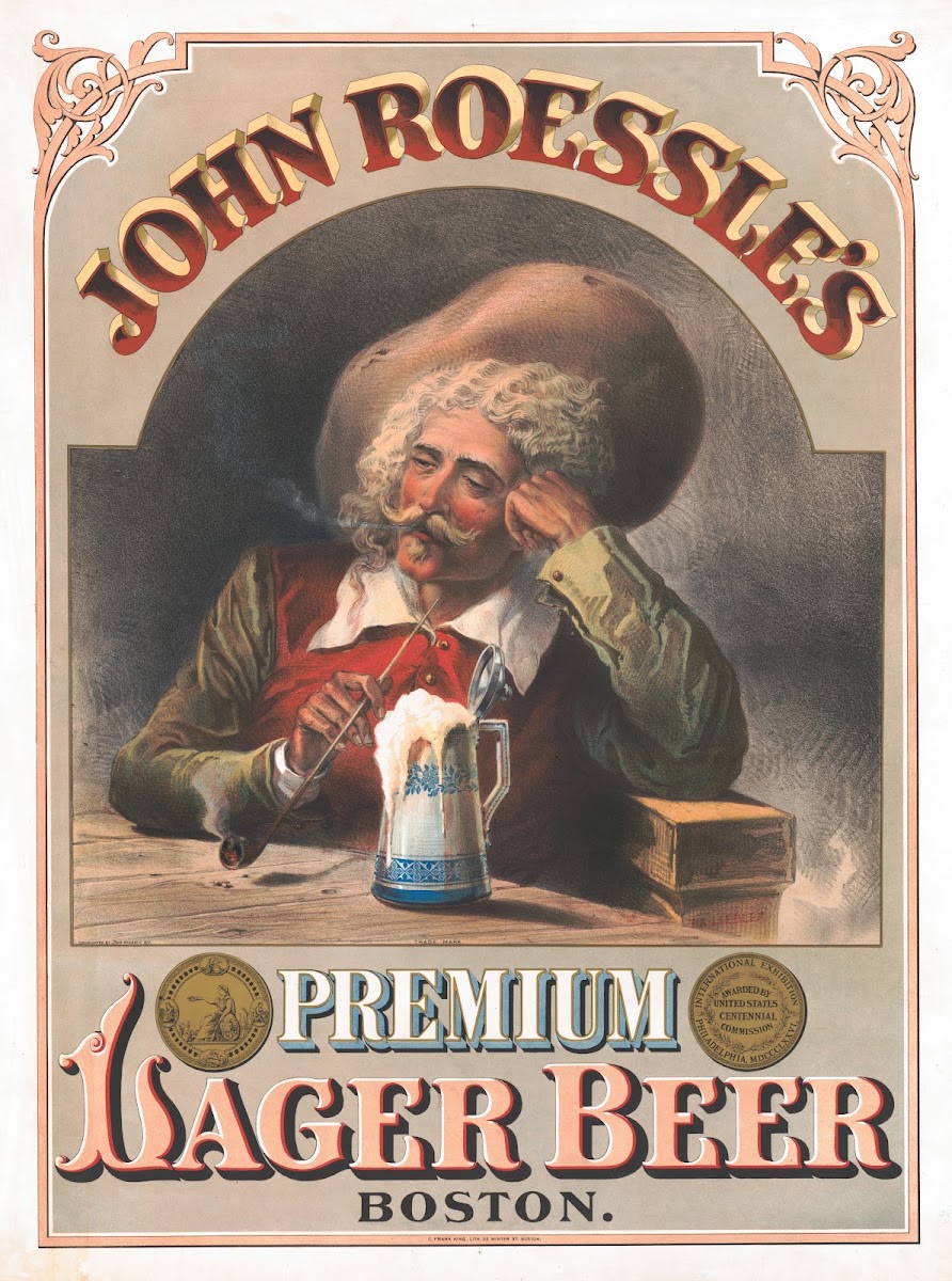 John Roessles premium lager beer 1877