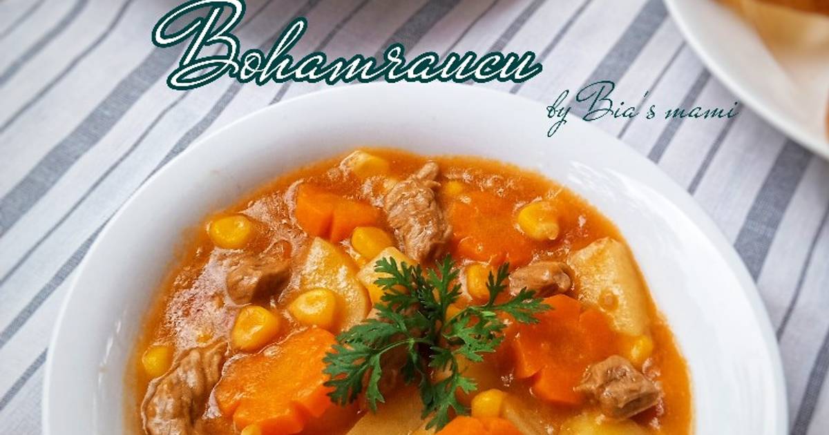 Bò hầm rau củ