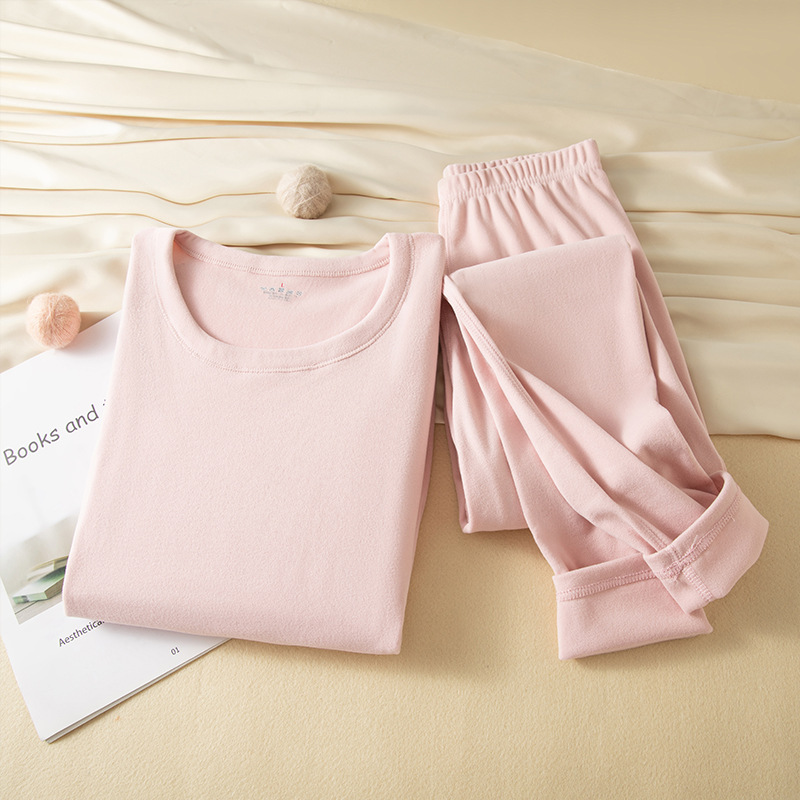 Thermal underwear set, double-brushed