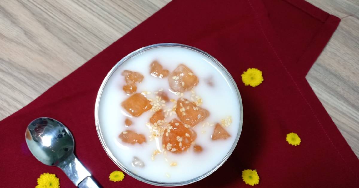 Chè cùi bưởi cốt dừa