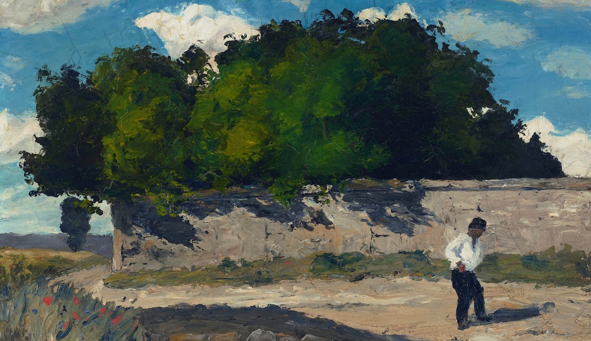 Mur de jardin circa 1867 1868
