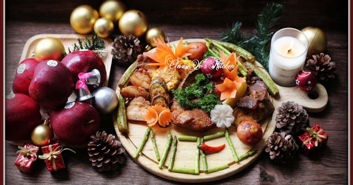 Set BBQ cho Giáng Sinh ấm áp