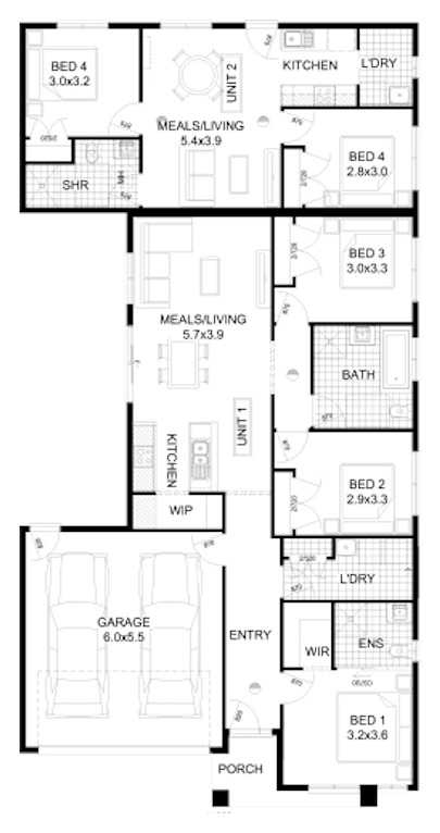 House and Land Investment Property in Shepparton, VIC (6.91% Yield) | Aus Investment Properties - Floor Plan 1