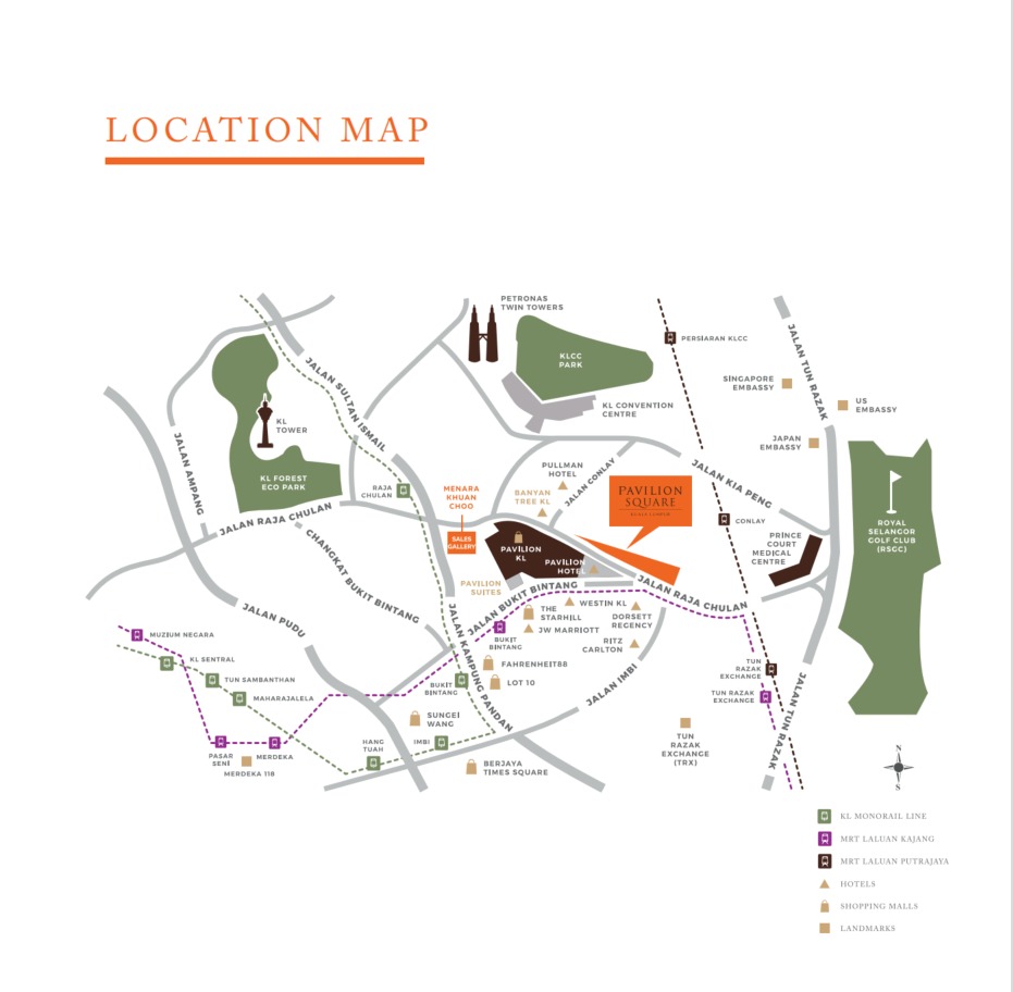 Pavilion Square Residences — KLCC / Bukit Bintang