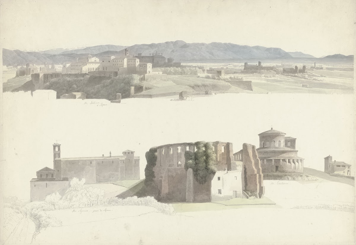 Santa Sabina on the Aventine Hill and SantAgnese fuori le Mura and Santa Costanz