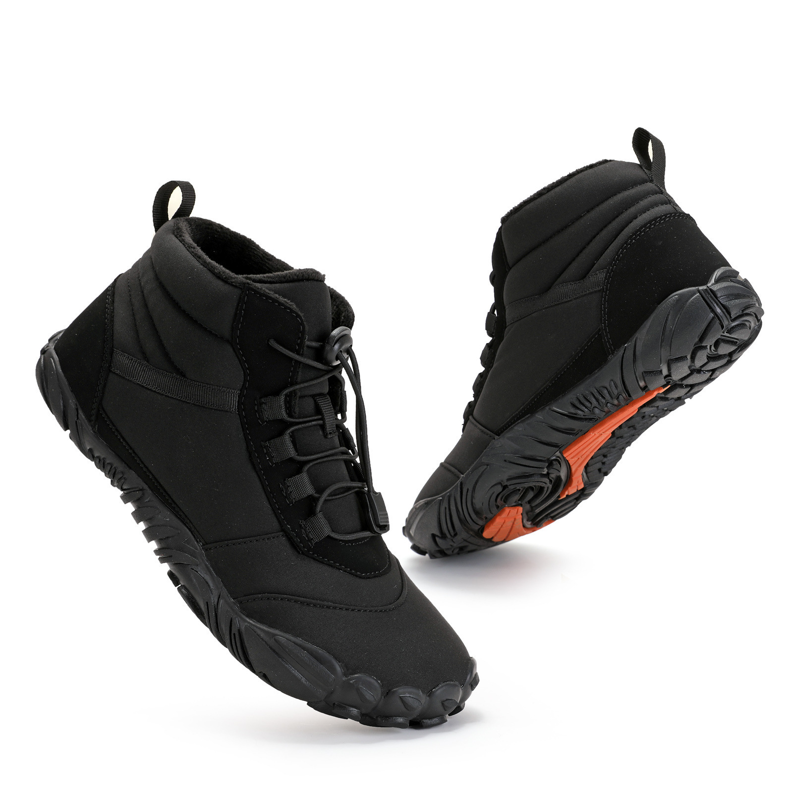 Gefütterte Herren-Winterstiefel, wasserabweisend