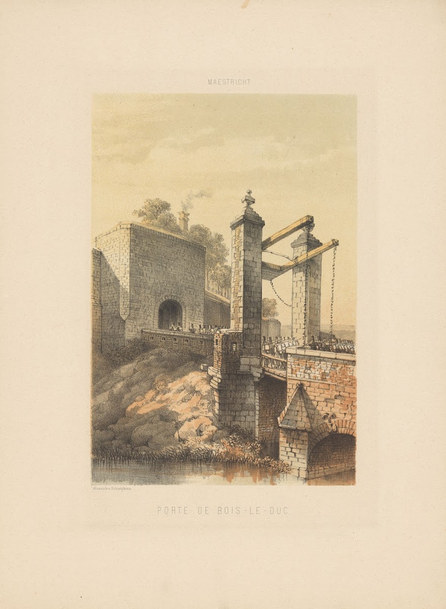 Porte de Bois le duc 1857